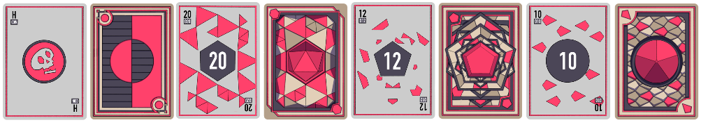 DEKA-DICE Card Collection A